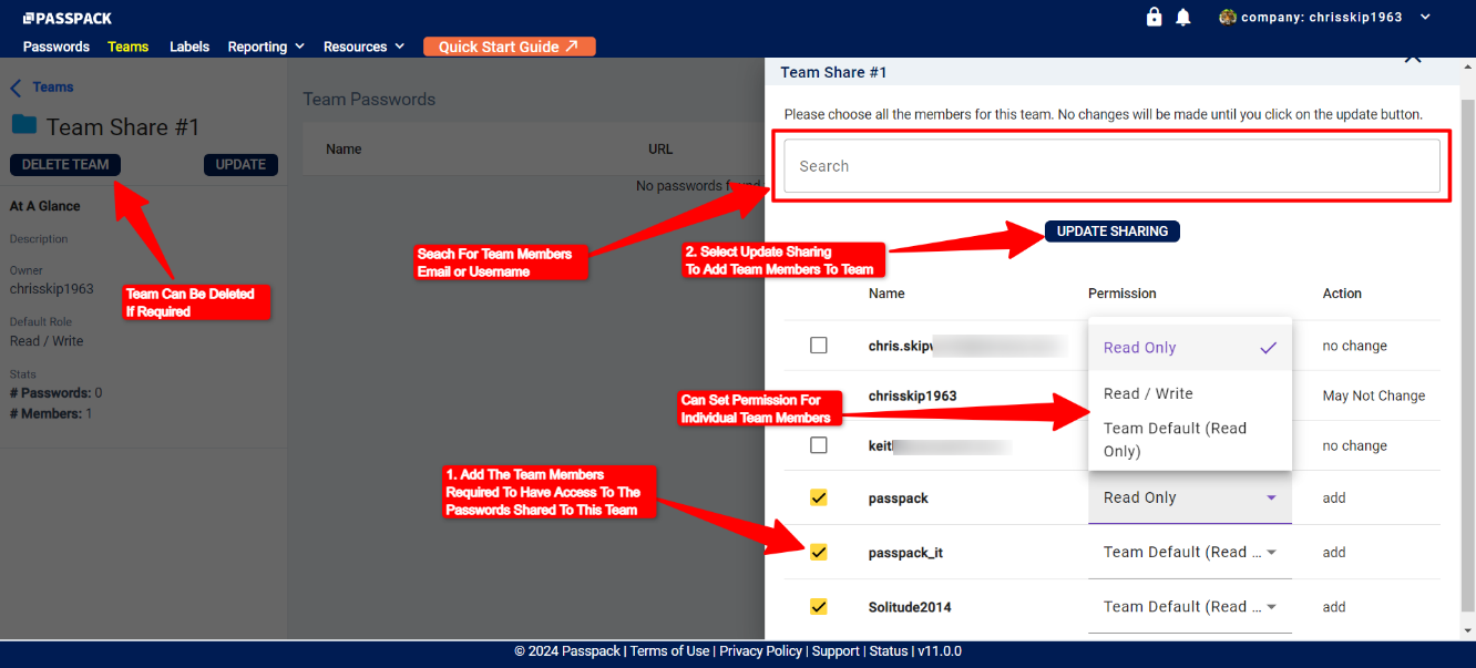 Creating Teams Step 4